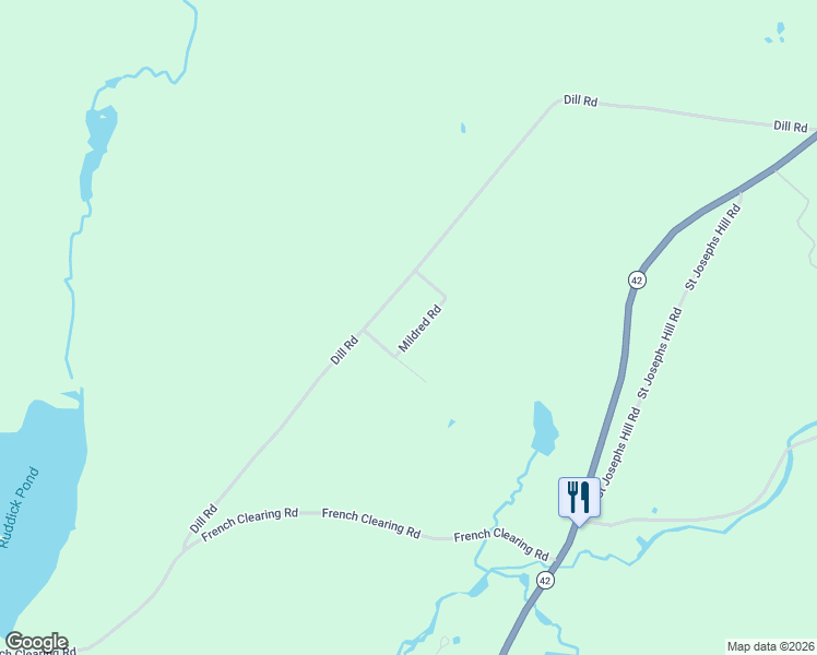 map of restaurants, bars, coffee shops, grocery stores, and more near 22 Dill Road in Forestburgh