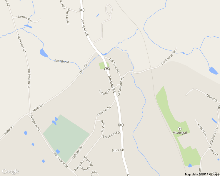 map of restaurants, bars, coffee shops, grocery stores, and more near 17 Fairway Dr in Colchester