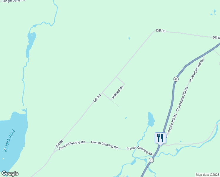 map of restaurants, bars, coffee shops, grocery stores, and more near 22 Dill Road in Forestburgh