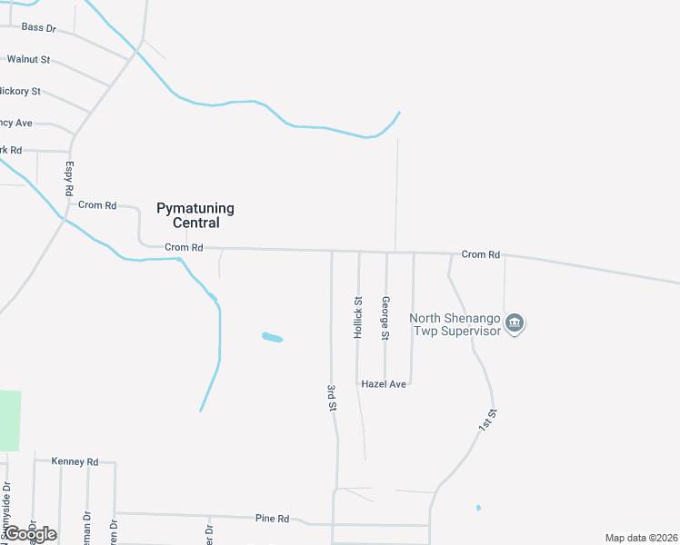 map of restaurants, bars, coffee shops, grocery stores, and more near 9748 3rd Street in Linesville