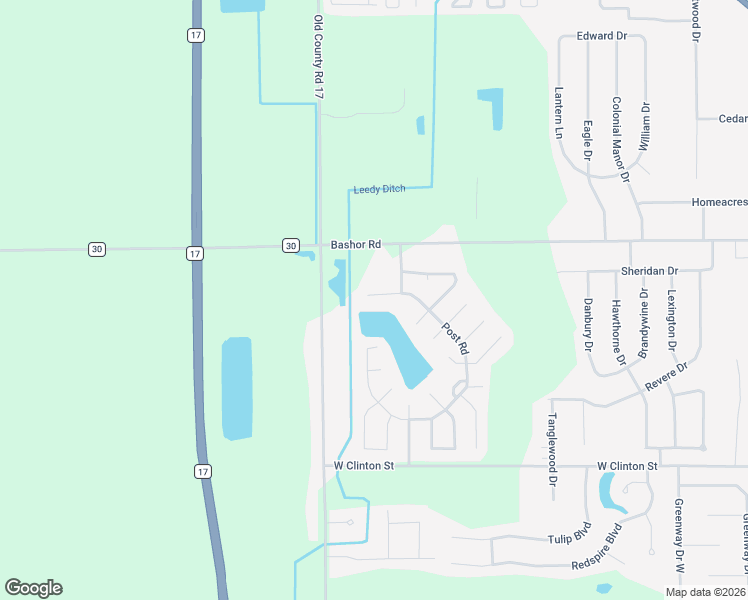 map of restaurants, bars, coffee shops, grocery stores, and more near 337 Roxbury Park in Goshen