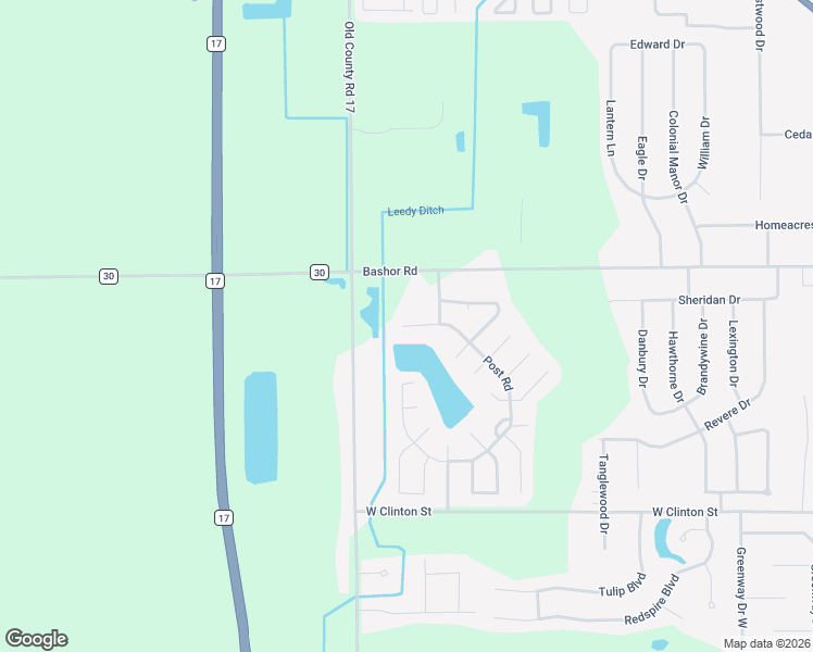 map of restaurants, bars, coffee shops, grocery stores, and more near 379 Roxbury Park in Goshen