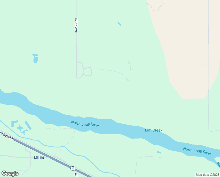 map of restaurants, bars, coffee shops, grocery stores, and more near 81194 479th Avenue in Ord