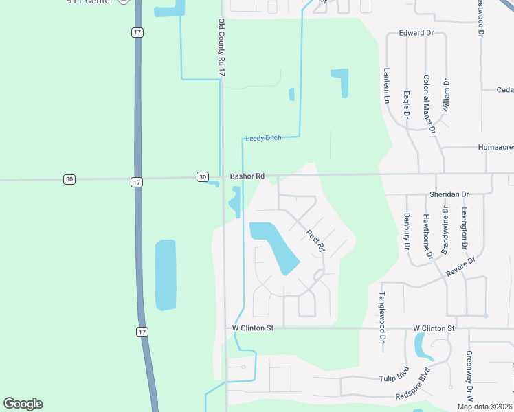 map of restaurants, bars, coffee shops, grocery stores, and more near 344 Roxbury Park in Goshen