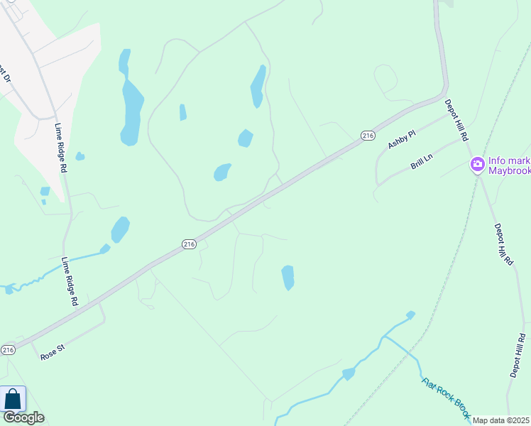 map of restaurants, bars, coffee shops, grocery stores, and more near 900 New York 216 in Poughquag