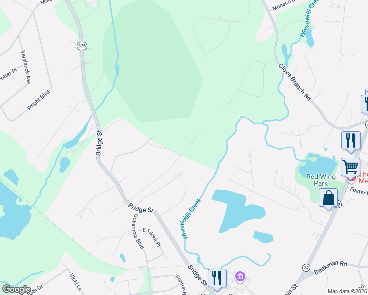map of restaurants, bars, coffee shops, grocery stores, and more near 35 Purse Lane in Hopewell Junction