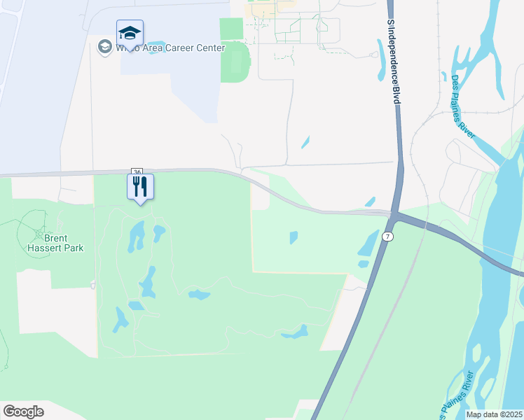 map of restaurants, bars, coffee shops, grocery stores, and more near Renwick Road in Lockport