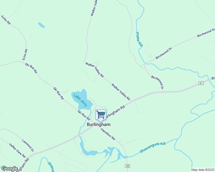 map of restaurants, bars, coffee shops, grocery stores, and more near 74 Walker Valley Road in Pine Bush