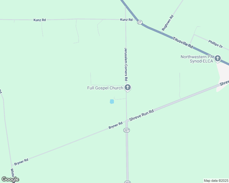 map of restaurants, bars, coffee shops, grocery stores, and more near 16899 Jerusalem Corners Road in Pleasantville