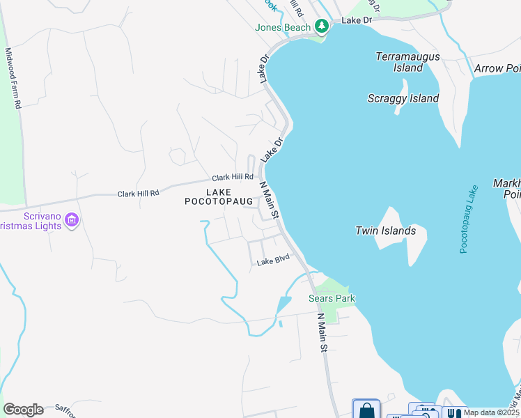 map of restaurants, bars, coffee shops, grocery stores, and more near 85 North Main Street in East Hampton