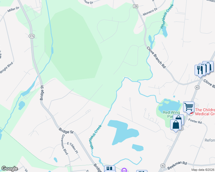 map of restaurants, bars, coffee shops, grocery stores, and more near 50 Purse Lane in Hopewell Junction