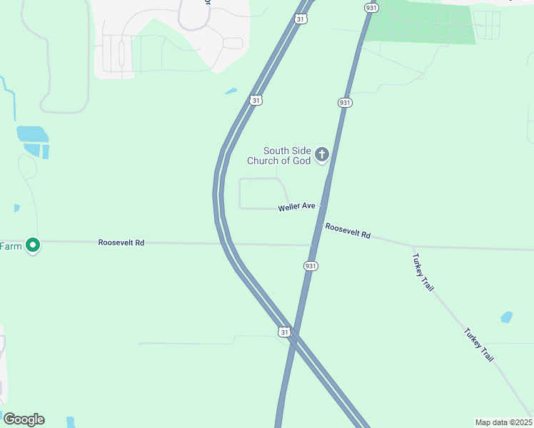 map of restaurants, bars, coffee shops, grocery stores, and more near 20300 Weller Avenue in South Bend