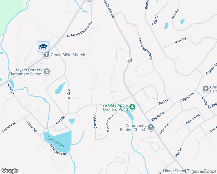 map of restaurants, bars, coffee shops, grocery stores, and more near 11 Robin Lane in Wappingers Falls
