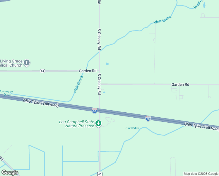 map of restaurants, bars, coffee shops, grocery stores, and more near 9125 Garden Road in Maumee