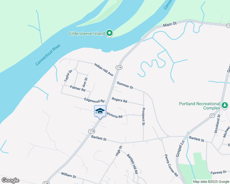 map of restaurants, bars, coffee shops, grocery stores, and more near 619 Main Street in Portland
