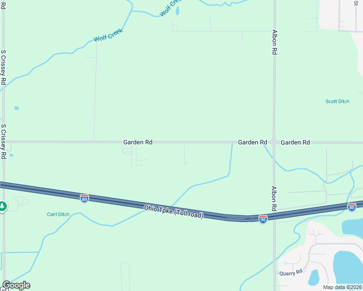map of restaurants, bars, coffee shops, grocery stores, and more near 8533 Garden Road in Maumee