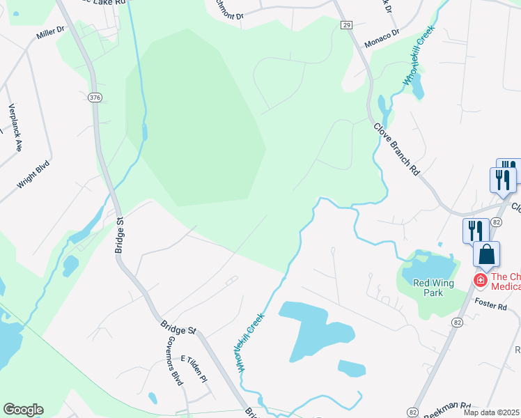 map of restaurants, bars, coffee shops, grocery stores, and more near 42 Purse Lane in Hopewell Junction