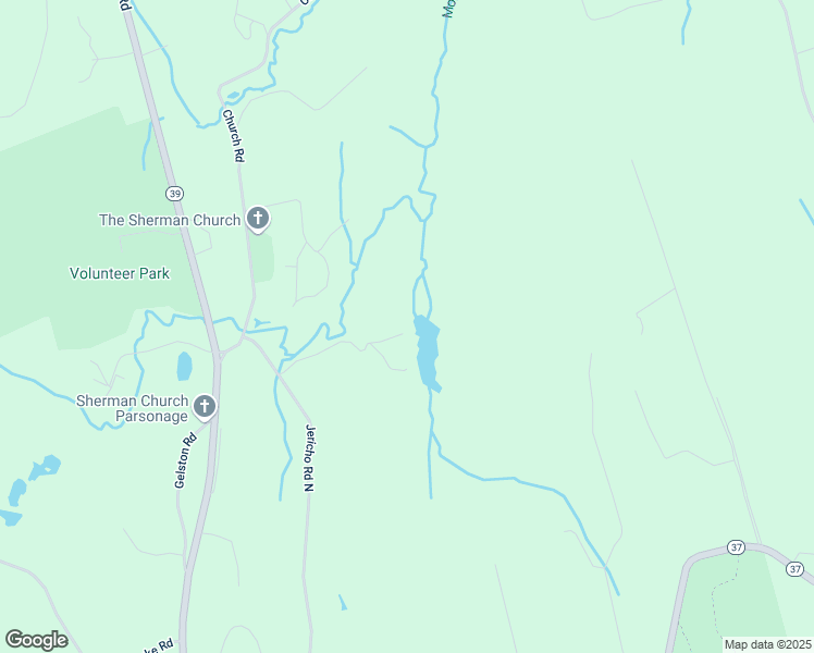 map of restaurants, bars, coffee shops, grocery stores, and more near 21 Jericho Road North in Sherman