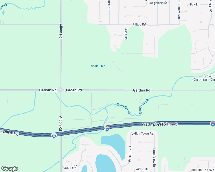 map of restaurants, bars, coffee shops, grocery stores, and more near 7840 Garden Road in Holland