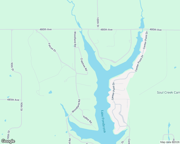 map of restaurants, bars, coffee shops, grocery stores, and more near 133 Crabtree Road in Montezuma