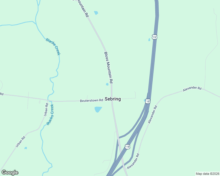 map of restaurants, bars, coffee shops, grocery stores, and more near 1155 Bloss Mountain Road in Liberty