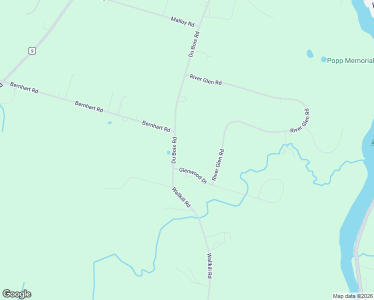 map of restaurants, bars, coffee shops, grocery stores, and more near 388 Du Bois Road in Walden