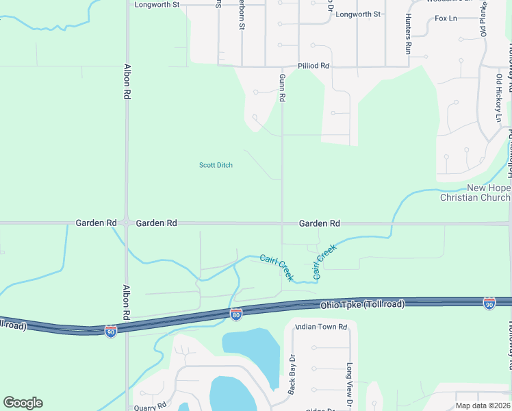 map of restaurants, bars, coffee shops, grocery stores, and more near 7840 Garden Road in Holland