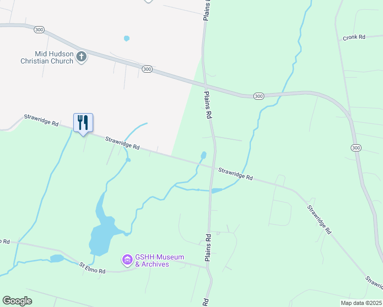 map of restaurants, bars, coffee shops, grocery stores, and more near 253 Strawridge Road in Wallkill