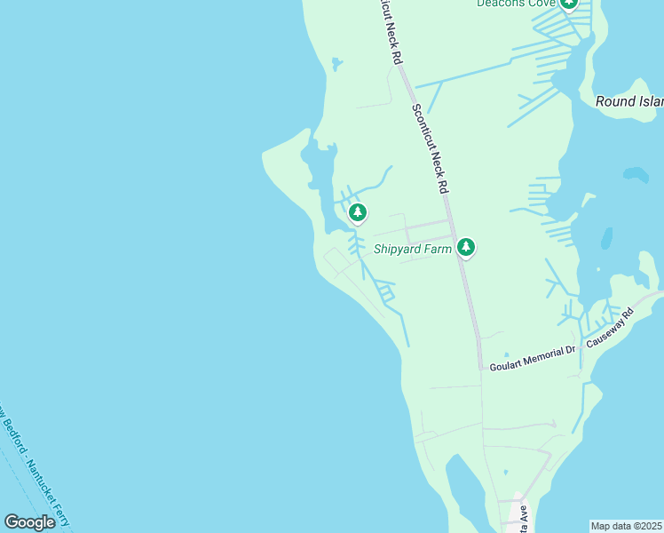map of restaurants, bars, coffee shops, grocery stores, and more near 9 Sippican Street in Fairhaven