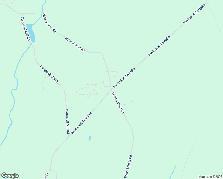 map of restaurants, bars, coffee shops, grocery stores, and more near Wylie School Road in Voluntown