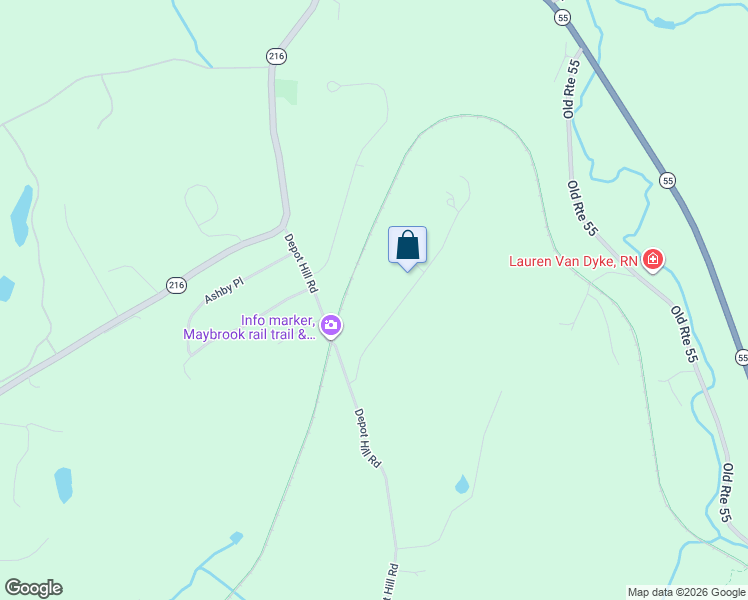 map of restaurants, bars, coffee shops, grocery stores, and more near 39 Brothers Road in Poughquag