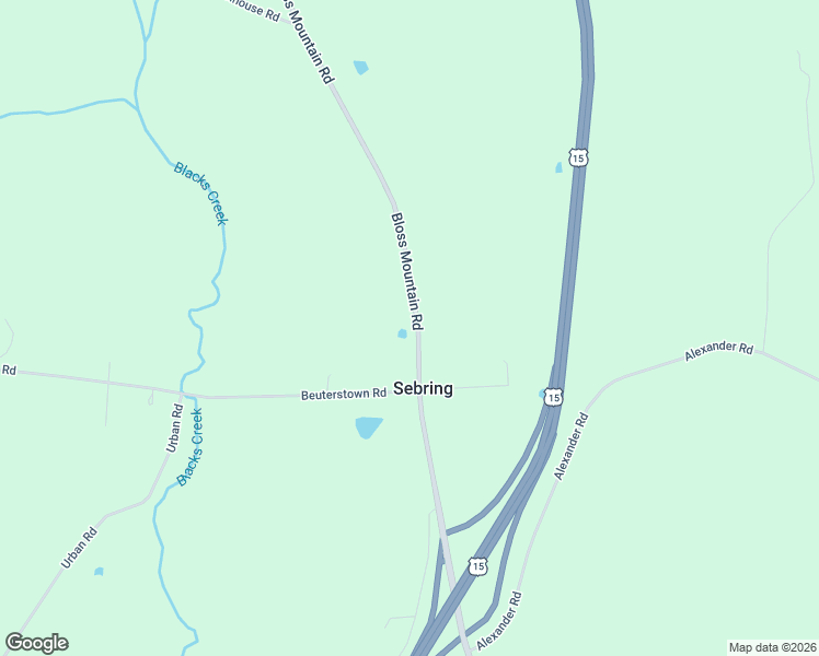 map of restaurants, bars, coffee shops, grocery stores, and more near 1155 Bloss Mountain Road in Liberty