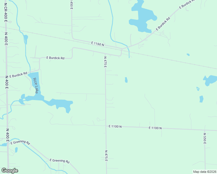 map of restaurants, bars, coffee shops, grocery stores, and more near 1137-1199 North 475 East in Chesterton