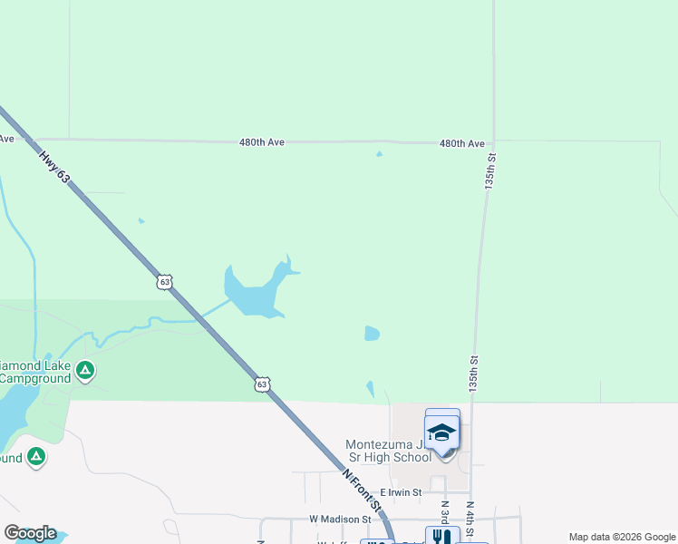 map of restaurants, bars, coffee shops, grocery stores, and more near in Montezuma