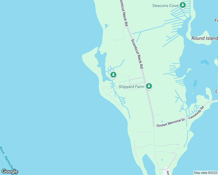 map of restaurants, bars, coffee shops, grocery stores, and more near 9 Sippican Street in Fairhaven