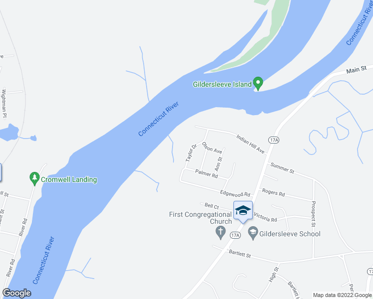 map of restaurants, bars, coffee shops, grocery stores, and more near 10 Taylor Drive in Portland