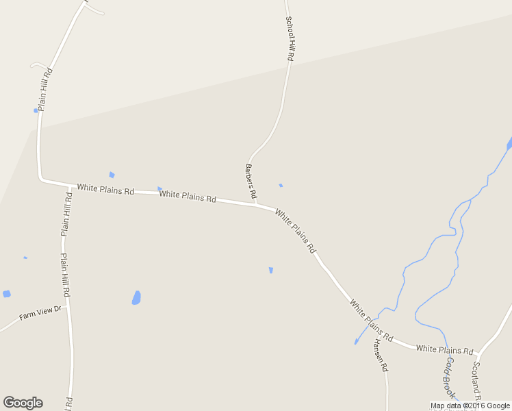 map of restaurants, bars, coffee shops, grocery stores, and more near White Plains Road & Barbers Road in Norwich