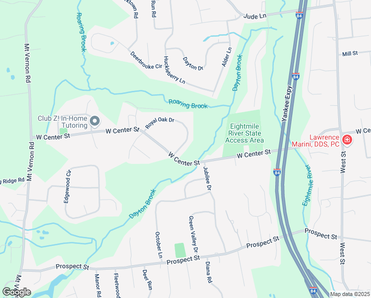 map of restaurants, bars, coffee shops, grocery stores, and more near 150 Royal Oak Drive in Southington