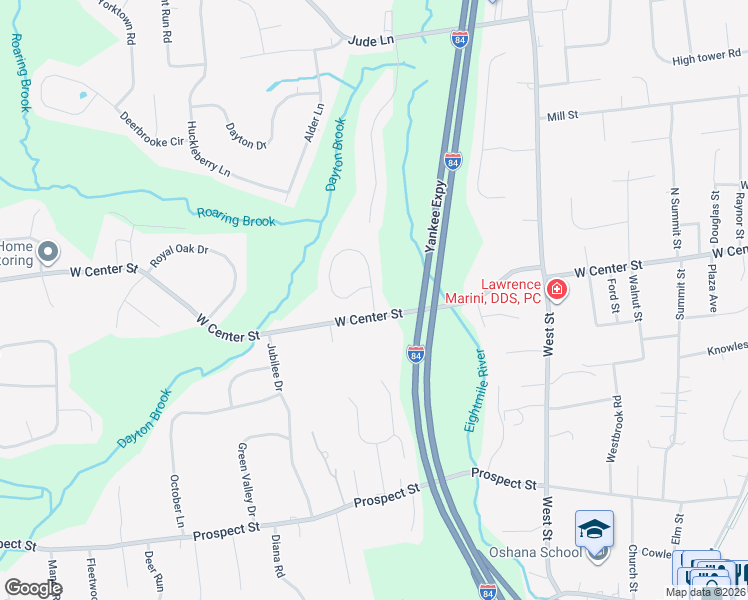 map of restaurants, bars, coffee shops, grocery stores, and more near 191 Empress Drive in Southington