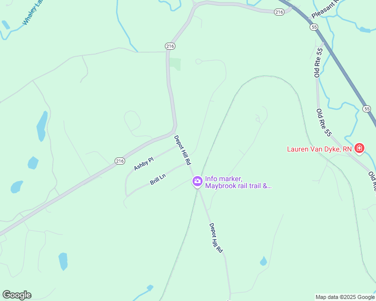 map of restaurants, bars, coffee shops, grocery stores, and more near 11 Gold Road in Poughquag