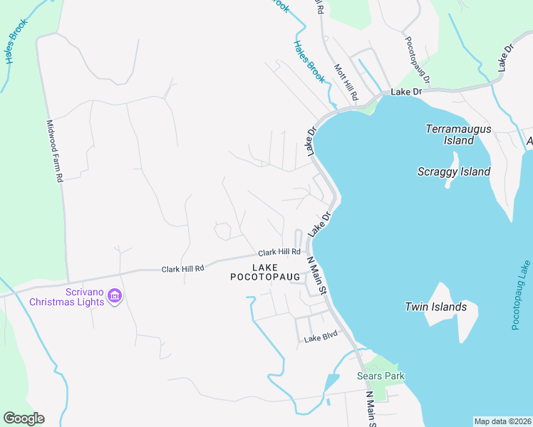 map of restaurants, bars, coffee shops, grocery stores, and more near 10 Mountainview Road in East Hampton