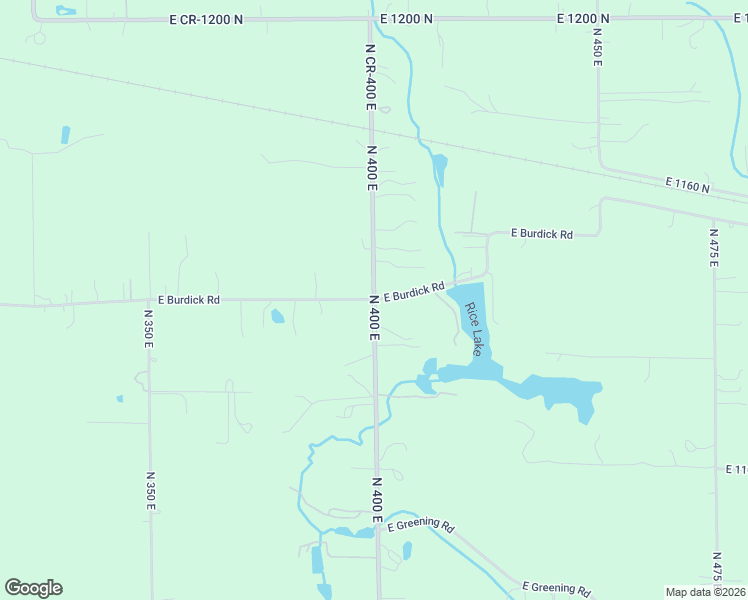 map of restaurants, bars, coffee shops, grocery stores, and more near 400 East Burdick Road in Chesterton