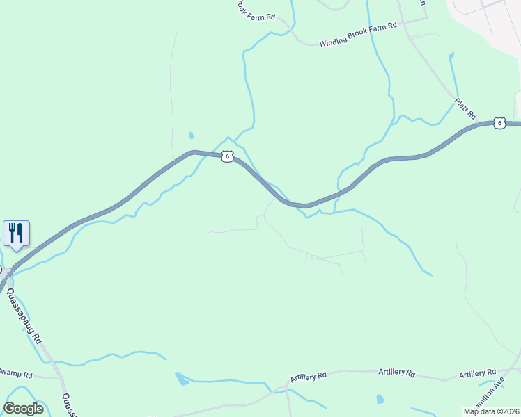 map of restaurants, bars, coffee shops, grocery stores, and more near 1023 Woodbury Road in Watertown