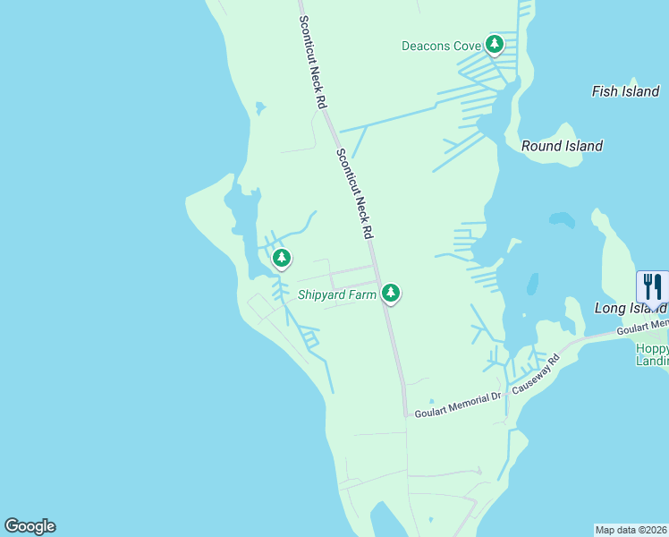map of restaurants, bars, coffee shops, grocery stores, and more near 28 Winona Avenue in Fairhaven
