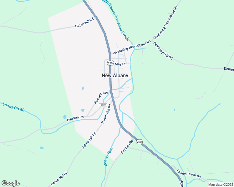 map of restaurants, bars, coffee shops, grocery stores, and more near 88 Main Street in New Albany