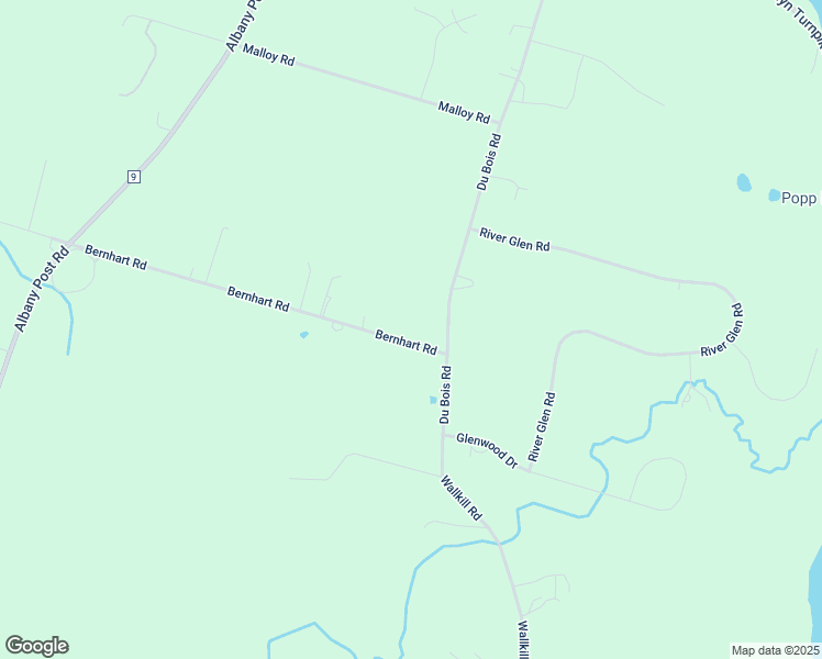 map of restaurants, bars, coffee shops, grocery stores, and more near 12 Bernhart Road in Wallkill