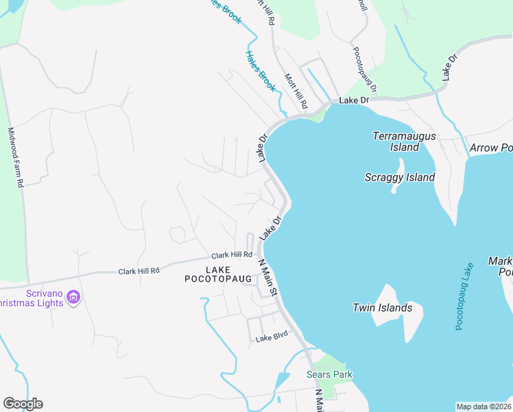 map of restaurants, bars, coffee shops, grocery stores, and more near 15 Lake Drive in East Hampton