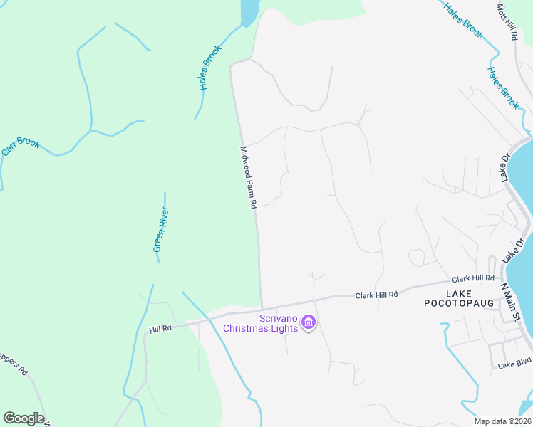 map of restaurants, bars, coffee shops, grocery stores, and more near 32 Midwood Farm Road in East Hampton