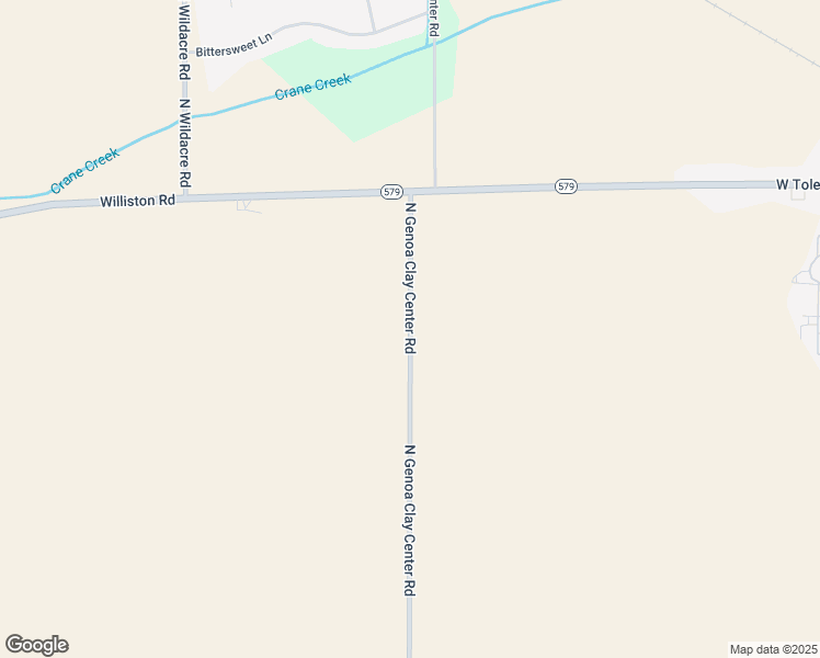 map of restaurants, bars, coffee shops, grocery stores, and more near 5870 North Genoa Clay Center Road in Curtice