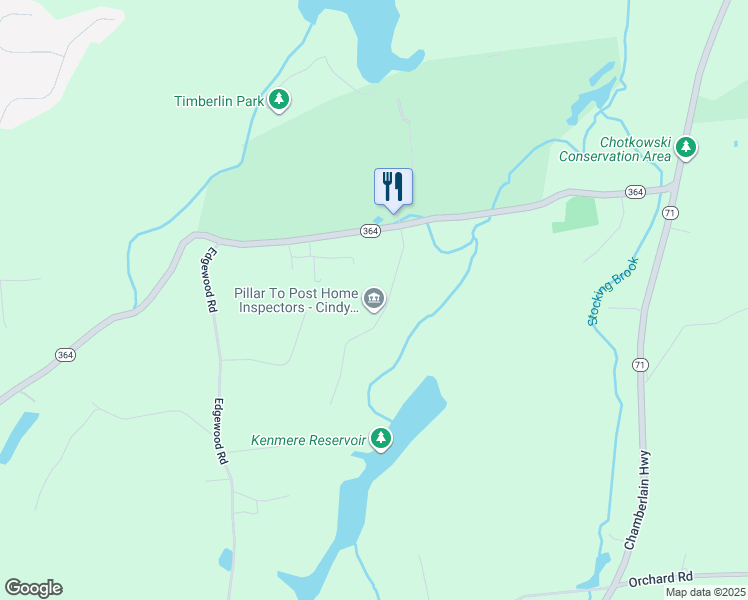 map of restaurants, bars, coffee shops, grocery stores, and more near 80 Stockings Brook Road in Berlin